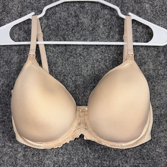Wacoal Other - Wacoal 859221 Nursing T-Shirt  Bra 32DDD Nude Beige Adjustable straps